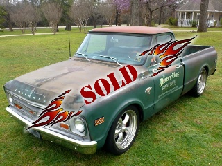 Left front 1968 Chevrolet C10 Pickup