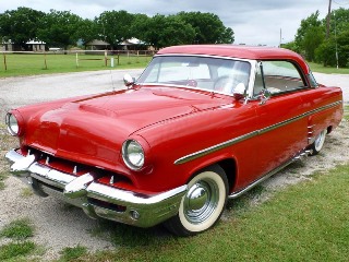 Left front 1953 Mercury Monterey